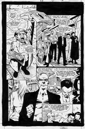 Darick Robertson - Transmetropolitan #37 p16 - Planche originale