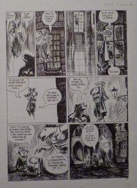 Blutch - Donjon Monsters 7 - Mon fils le tueur P19 - Planche originale