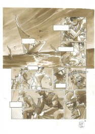 Christophe Dubois - La Ballade de Magdalena Page 41 Préparatoire - Original art