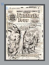 Jack Kirby - FANTASTIC FOUR - Comic Strip