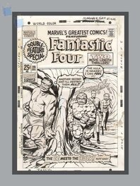 Jack Kirby - FANTASTIC FOUR - Planche originale