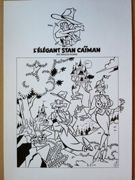 François Thomas - Stan CAIMAN - F THOMAS - Planche originale