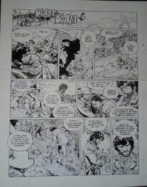 Colin Wilson - Blueberry - planche Wilson - Comic Strip