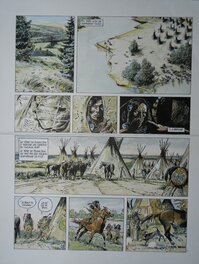 Franz - Wyoming Doll - couleurs directes - Planche originale