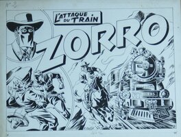 André Oulié - Zorro, récit complet N°2 - Couverture originale
