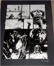 Christophe Bec - Planche de Sanctuaire - Planche originale