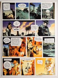 Christian Rossi - West - Tome 3 - Rossi - Planche originale