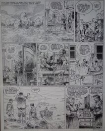 Enki Bilal - Bilal / Le vaisseau de pierre - Planche originale