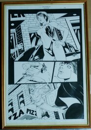 Alex Lei - Vampirella - Planche originale