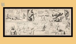 Alex Raymond - Raoul et Gaston - Planche originale