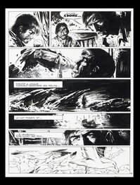 Planche originale - Vance, Bob Morane