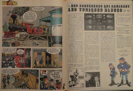 La prépublication dans les page du journal Spirou La prépublication dans les page du journal Spirou