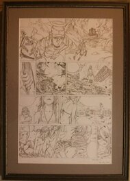 Pierre-Mony Chan - Crossfire- Planche originale T3 - Comic Strip