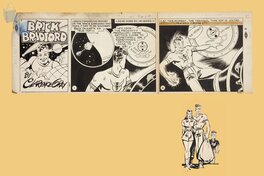 Clarence Gray - Brick BRADFORD - Comic Strip