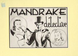 unknown - MANDRAKE le Magicien - Planche originale