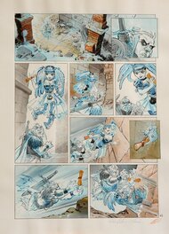 Eric Hérenguel - Nuit SAFRAN - Planche originale