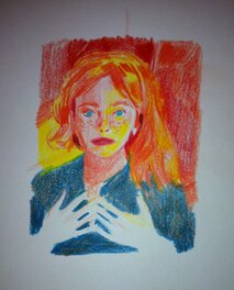 Bastien Vivès - Triptyque "Dans mes yeux" - Couverture originale