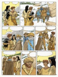 André Juillard - Plume aux vents page - Comic Strip