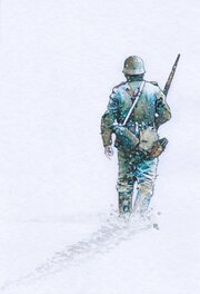 Fabrice Le Hénanff - Soldat - Original Illustration