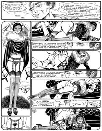 Guido Crepax - Emmanuelle . 1978 . - Planche originale