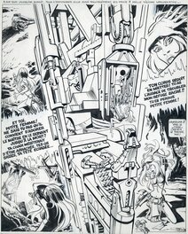 Jean-Claude Mézières - Valerian Les Oisaux du maître page 40 - Planche originale