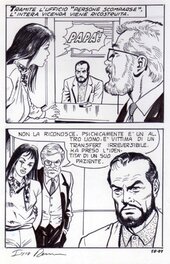 Giovanni Romanini - Psicodelitto, planche 89; parution dans Attualita Proibita 29, épisode 58 - Comic Strip