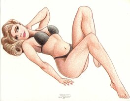 Lon Ryden - Basking - Original Illustration