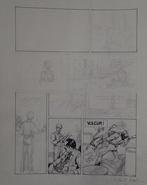 Victor De La Fuente - Aliot - Original art