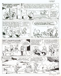 Greg - Greg - Achille Talon gag 211 planche 1 - Planche originale