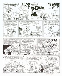 Greg - Greg - Achille Talon gag 211 planche 2 - Planche originale