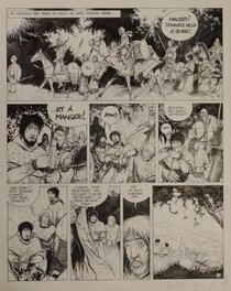 Thierry Cayman - Sylvain de Rochefort - Le piège de Montgisard - planche 20 - Planche originale