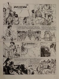 Philippe Delaby - Bran - planche 32 - Planche originale