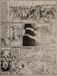 Martin Jamar - Les voleurs d'empires T6 - planche 22 - Planche originale