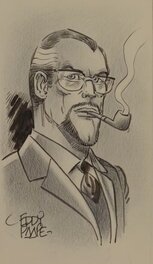 Eddy Paape - Le professeur - Illustration originale