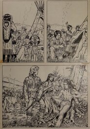 Frank Sels - Zilverpijl T303 - planche 1 - Comic Strip