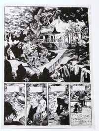 Hugues Micol - Les CONTES DU 7IEME SOUFFLE - Planche originale