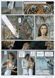 Jean-François Charles - Charles JF - India dreams - Planche originale