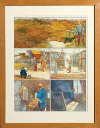 Gradimir Smudja - Smudja - Vincent et Van Gogh - Planche originale