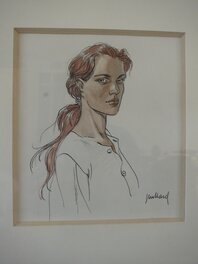 André Juillard - Ariane de Troïl - Illustration originale