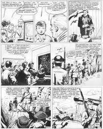 Pierre Le Goff - "Oncle Paul" Le Goff & Paape "Spirou" - Planche originale