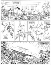 Moebius - L'incal Lumière pg29 - Planche originale