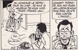 L'arrivée dans le bureau du Rédacteur en chef L'arrivée dans le bureau du Rédacteur en chef
