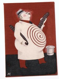 Jean-François Martin - Père UBU !! toujours d'actualité hélas !! - Original Illustration