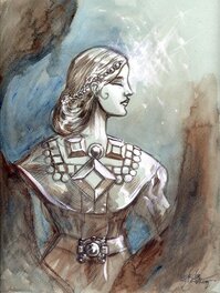 Gwendal Lemercier - Erda - Original art