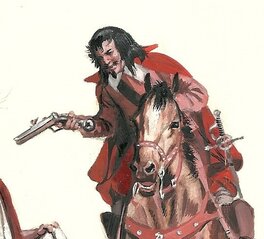 La mission du chevalier Goberjac. Détail. La mission du chevalier Goberjac. Détail.