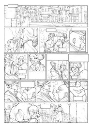 Sylvain Guinebaud - Planche originale Miss Crumble N°12 - Comic Strip
