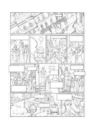 Sylvain Guinebaud - Planche originale Miss Crumble N°19 - Comic Strip