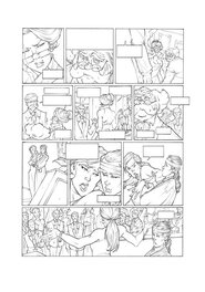 Sylvain Guinebaud - Planche originale Miss Crumble N°26 - Comic Strip