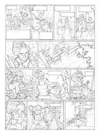 Sylvain Guinebaud - Planche originale Miss Crumble N°48 - Comic Strip