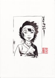 Frédéric Genêt - Natsumi - Original Illustration